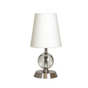 House of Troy B201-SN Bryson 1 Light Table lamp in Satin Nickel 1