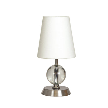 House of Troy B201-SN Bryson 1 Light Table lamp in Satin Nickel 1