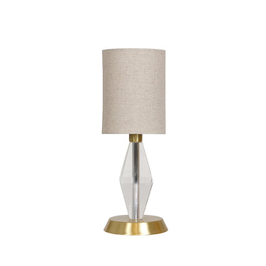 House of Troy B205-SB Bryson 1 Light Table lamp in Satin Brass 1