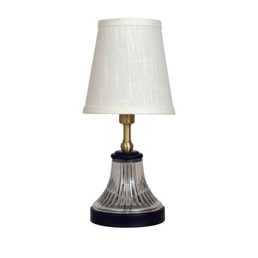 House of Troy B207-BLK/SB Bryson 1 Light Table lamp in Black/Satin Brass 1