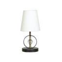 House of Troy B210-BLK/AB Bryson 1 Light Table lamp in Black/Antique Brass 1