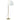 House of Troy CR700-AB Crown Point Floor Lamp with Off-White Linen Shade, Antique Bras 1