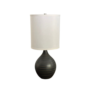 GS201 Scatchard Stoneware Table Lamps 2