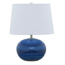House of Troy GS600 Scatchard 17 Inch Table Lamp with White Linen Shade 1