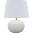 House of Troy GS600 Scatchard 17 Inch Table Lamp with White Linen Shade 3