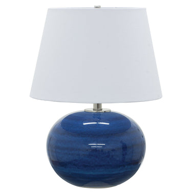 House of Troy GS700-BG Scatchard 22 Inch Table Lamp with White Linen Shade 1