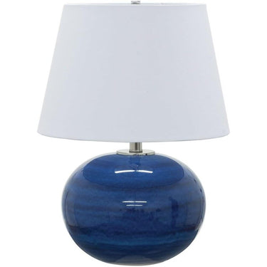 House of Troy GS700-BG Scatchard 22 Inch Table Lamp with White Linen Shade 3