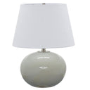 House of Troy GS700-BG Scatchard 22 Inch Table Lamp with White Linen Shade 4
