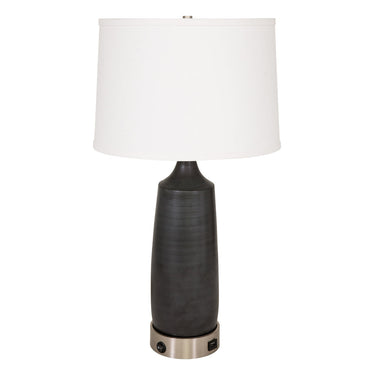 House of Troy GSB105-BM Scatchard 1 Light Table Lamp in Black Matte 1