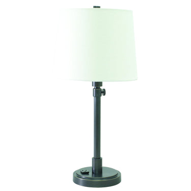 TH751-OB Townhouse Adjustable Table Lamps with Convenience Outlet 1