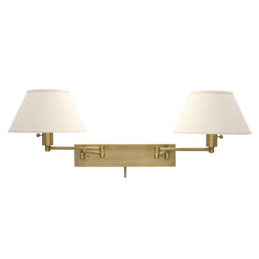 WS14-2 House of Troy Double Swing Arm Wall Sconce 1