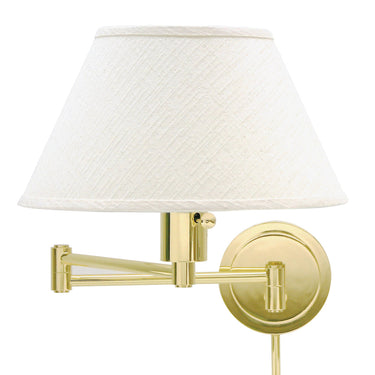 WS14 House of Troy Swing-Arm Wall Lamp With Shade 4