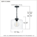 Abner 1 Light Mini Pendant 11
