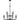 Abner 12 Light Chandelier in Matte Black 3