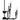 Abner 12 Light Chandelier in Matte Black 5