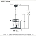 Abner 3 Light Pendant 11