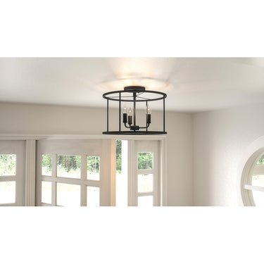 Abner 3 Light Semi-Flush Mount 11