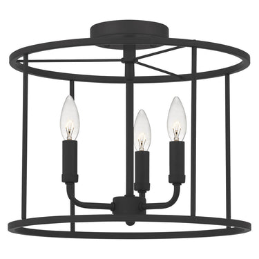 Abner 3 Light Semi-Flush Mount 16