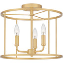 Abner 3 Light Semi-Flush Mount 6