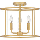 Abner 3 Light Semi-Flush Mount 7