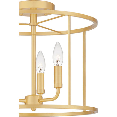 Abner 3 Light Semi-Flush Mount 1
