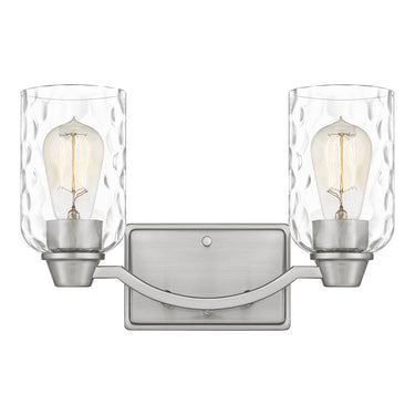 Acacia 2 Light Bath Light in Brushed Nickel 1
