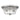Acacia 2 Light Flush Mount in Brushed Nickel 3
