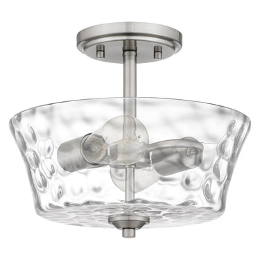 Acacia 2 Light Semi-Flush Mount in Brushed Nickel 3