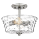 Acacia 2 Light Semi-Flush Mount in Brushed Nickel 1