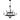 Adelaide 9 Light Chandelier in Matte Black 4