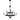 Adelaide 9 Light Chandelier in Matte Black 1