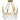 Airedale 4 Light Semi-Flush Mount in Aged Brass 1
