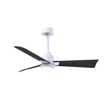 Matthews Fan Alessandra Three Blade Transitional Ceiling Fan with Integrated 5CCT LED image 23