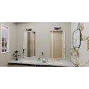 Almany 2 Light Bath Light in Matte Black 7