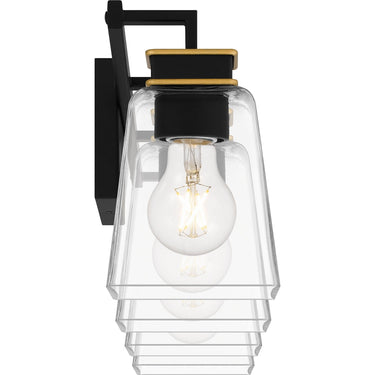 Almany 4 Light Bath Light in Matte Black 5