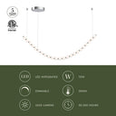 Alora Akoya 23 Light Chandelier 2