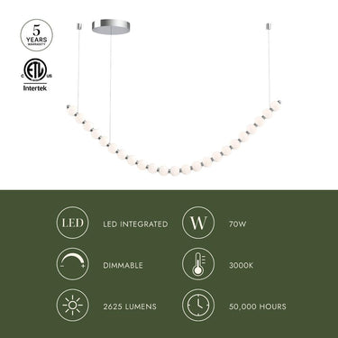 Alora Akoya 23 Light Chandelier 2