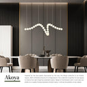 Alora Akoya 23 Light Chandelier 4