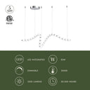 Alora Akoya 29 Light Chandelier 5