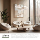 Alora Akoya 29 Light Chandelier 7