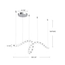 Alora Akoya 29 Light Chandelier 9