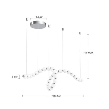 Alora Akoya 29 Light Chandelier 9