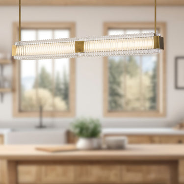 Alora Alai LED Linear Pendant - Crescent Harbor