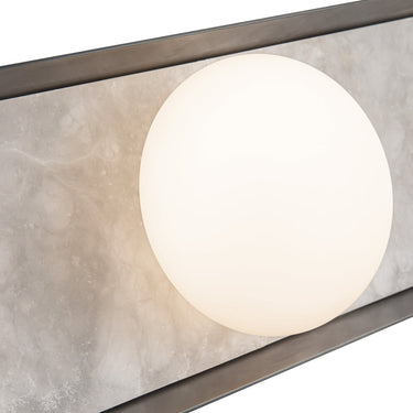 Alora Alonso LED 23 Inch Wall/Vanity Light Matte Opal Glass - Crescent Harbor
