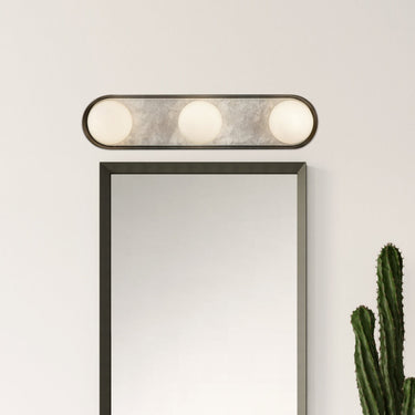 Alora Alonso LED 23 Inch Wall/Vanity Light Matte Opal Glass - Crescent Harbor