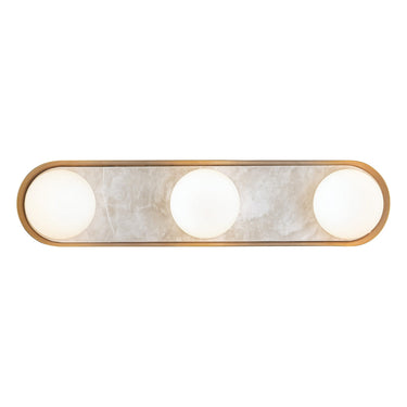 Alora Alonso LED 23 Inch Wall/Vanity Light Matte Opal Glass - Crescent Harbor