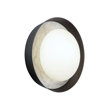 Alora Alonso LED 8 Inch Wall/Vanity Light Matte Opal Glass - Crescent Harbor