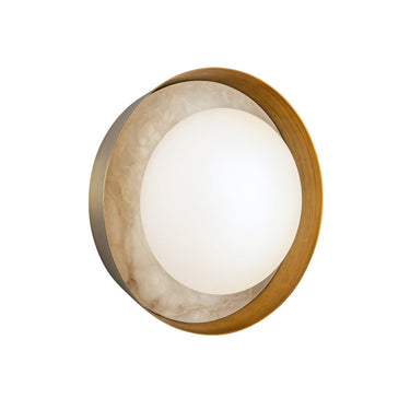 Alora Alonso LED 8 Inch Wall/Vanity Light Matte Opal Glass - Crescent Harbor