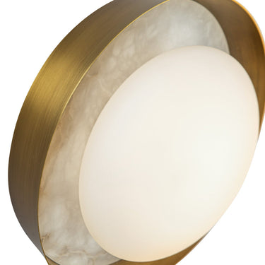 Alora Alonso LED 8 Inch Wall/Vanity Light Matte Opal Glass - Crescent Harbor