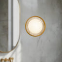 Alora Alonso LED 8 Inch Wall/Vanity Light Matte Opal Glass - Crescent Harbor